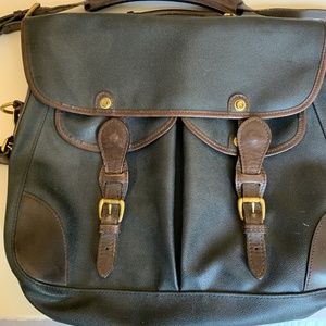 Mulholland Brothers Angler Bag canvas and leather